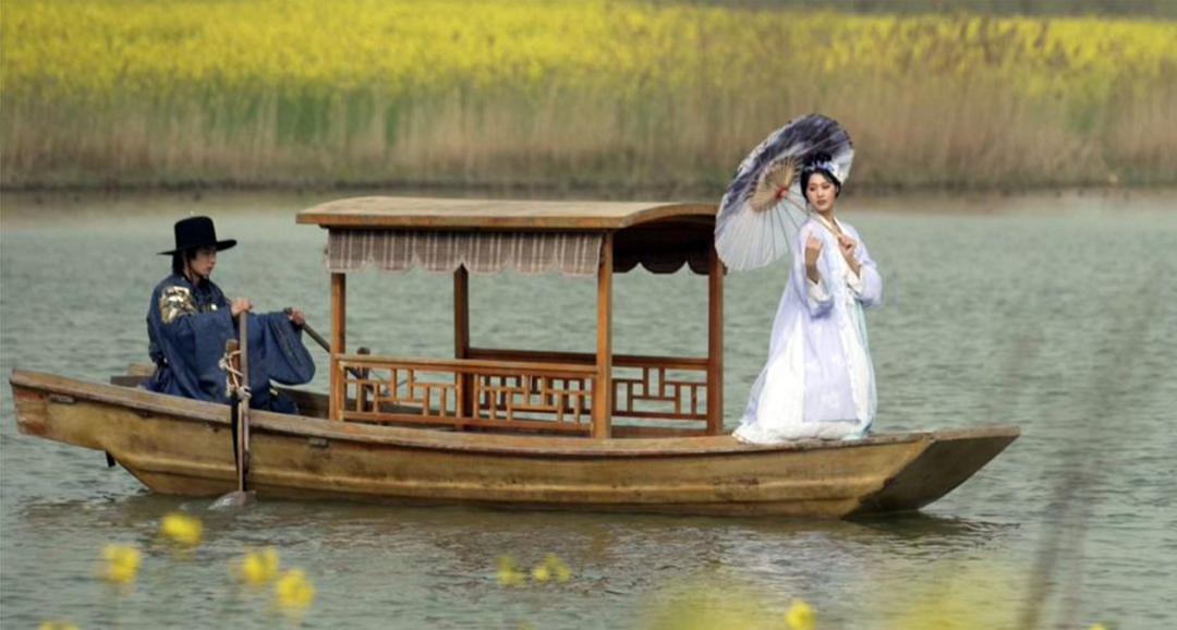 黄河春暖上青山 第八届陈桥湿地油菜花节约你来见!-大象网