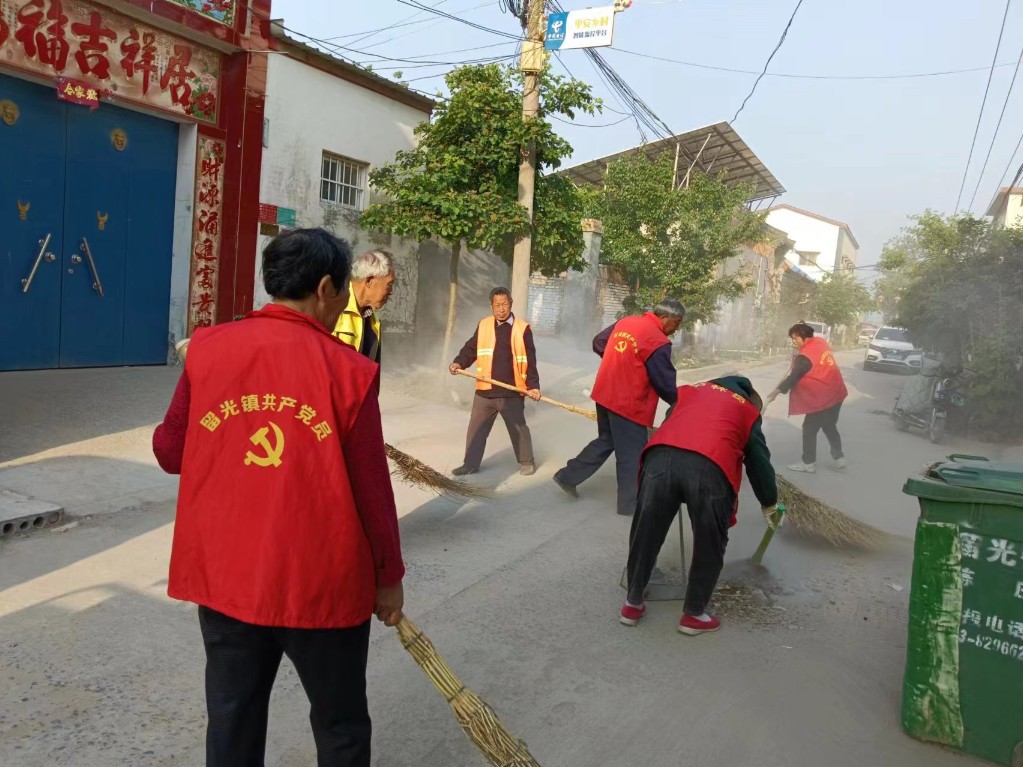 留光镇:聚力环境整治 增添乡村新颜值