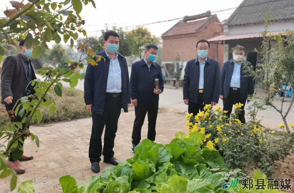 郏县副县长李政杰到冢头镇调研指导工作