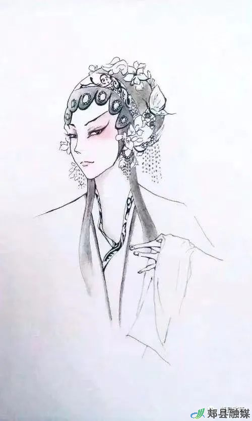 郏县白庙乡第一中心小学开展京剧元素创意美术活动