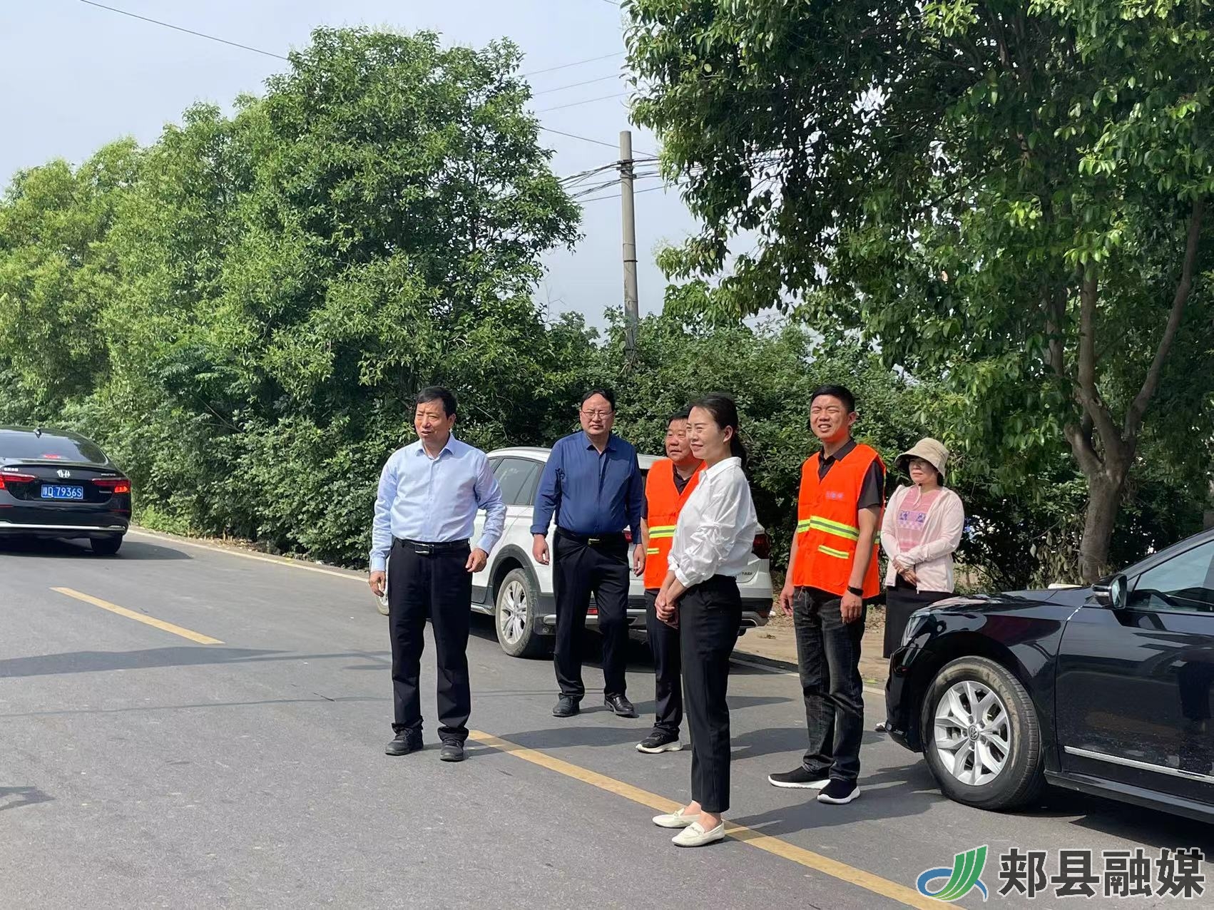 郏县领导黄运宏到白庙乡调研指导河长制工作