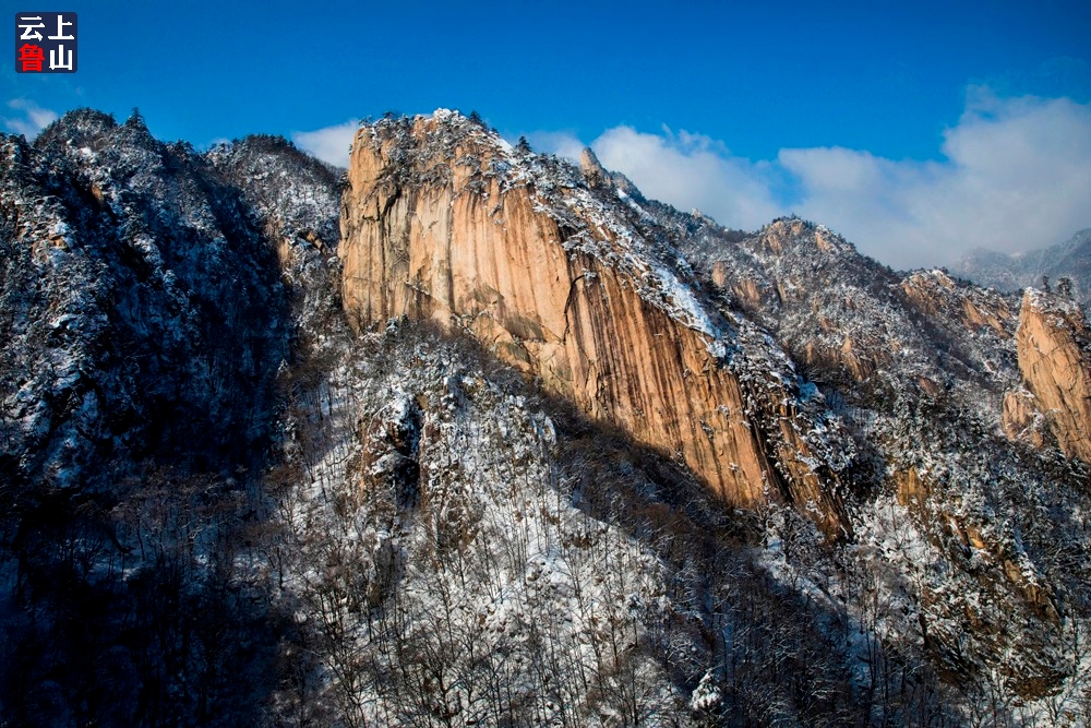 图说河南鲁山尧山初雪美如画