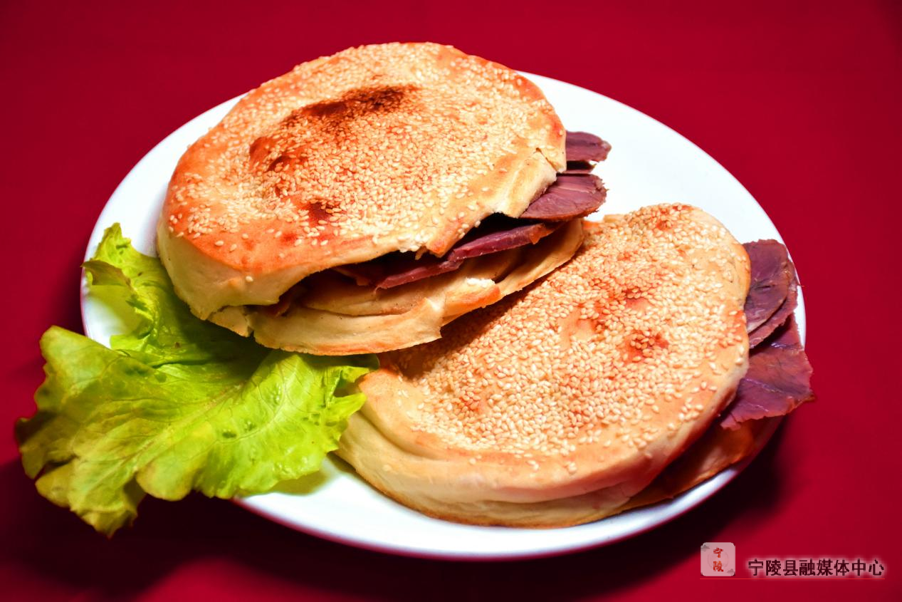 顺平烧饼夹肉图片