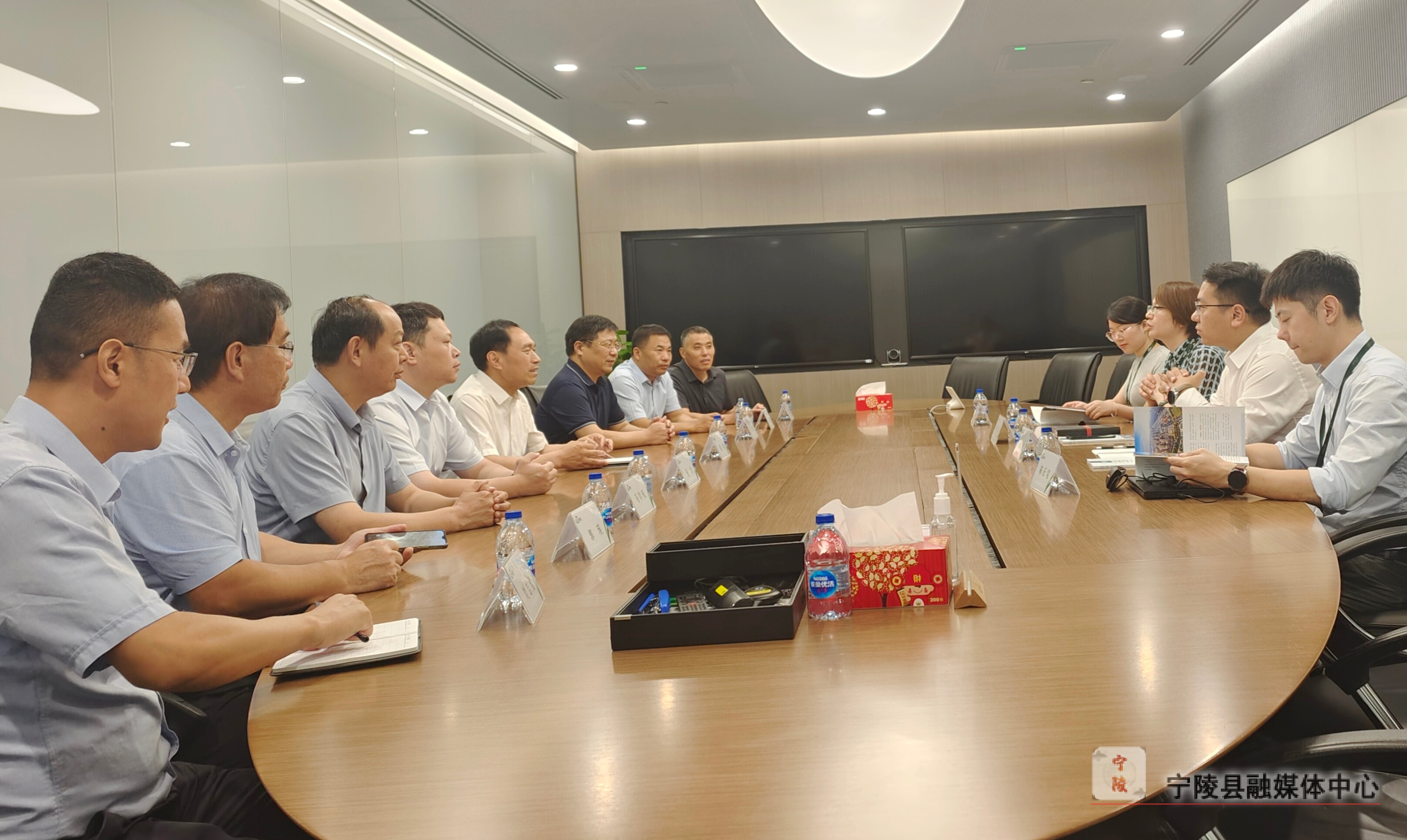 宁陵县委书记蔡勇带队赴上海浙江江苏招商考察项目