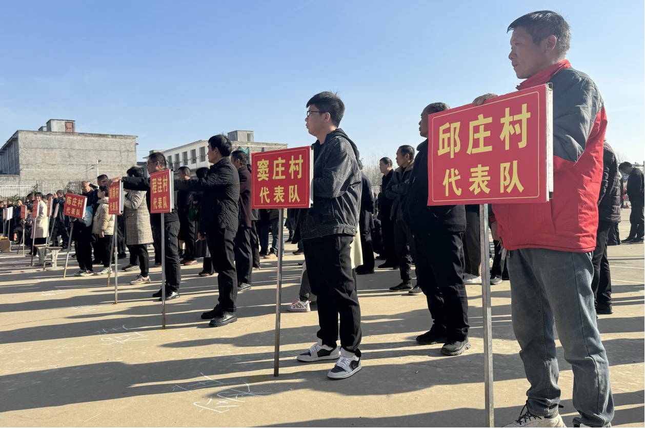 社旗饶良镇展示农民风采赛出文明新风