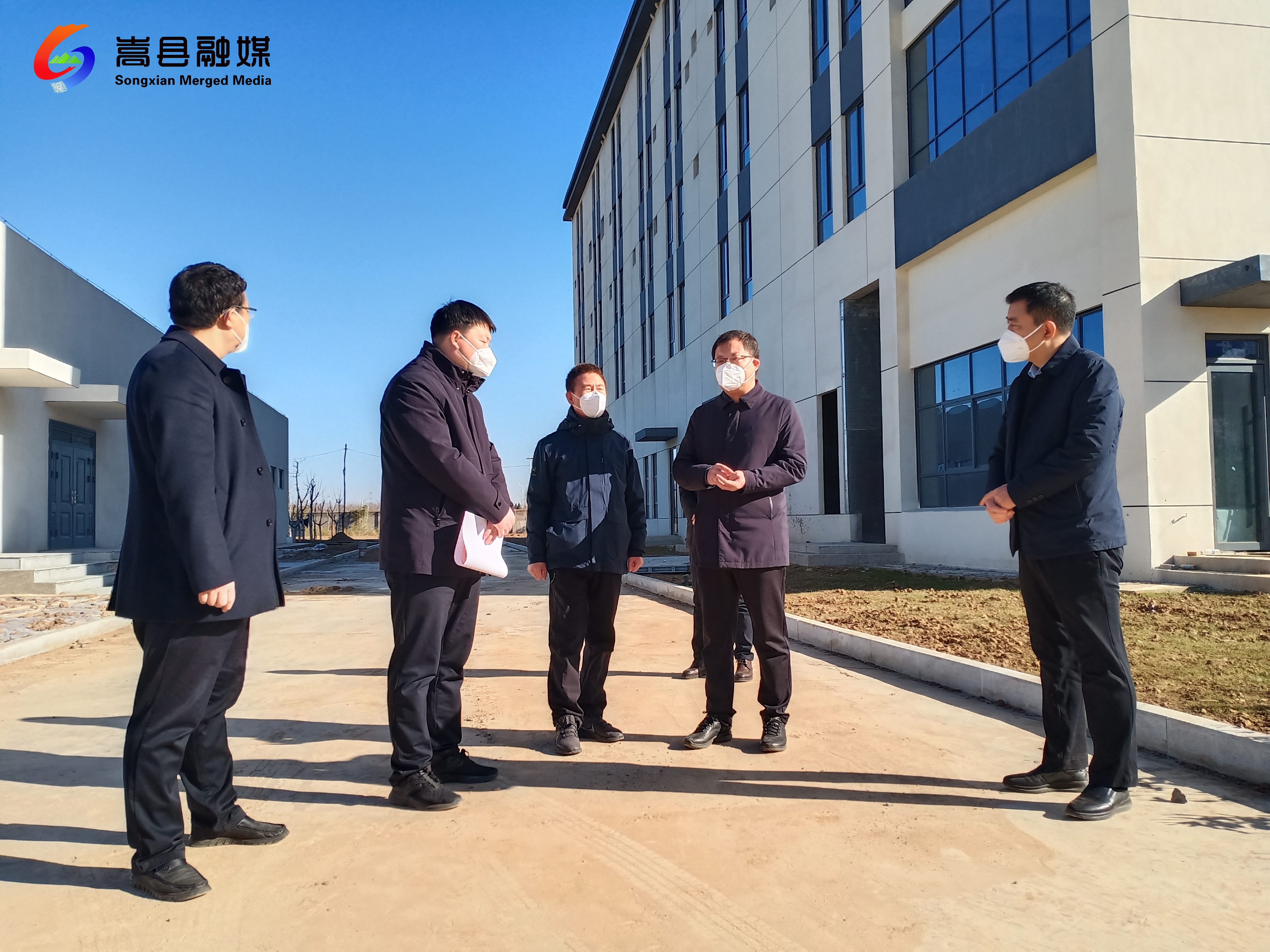 嵩县县长辛俊峰到县先进制造业开发区调研新开工项目建设情况