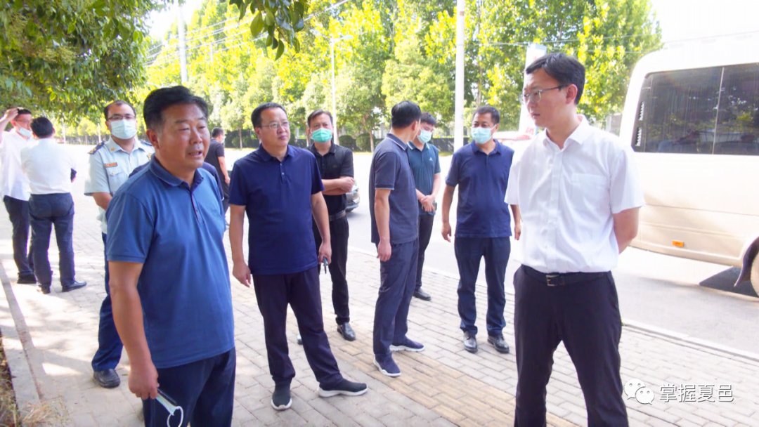 夏邑县李昊调研城区基础设施建设工作