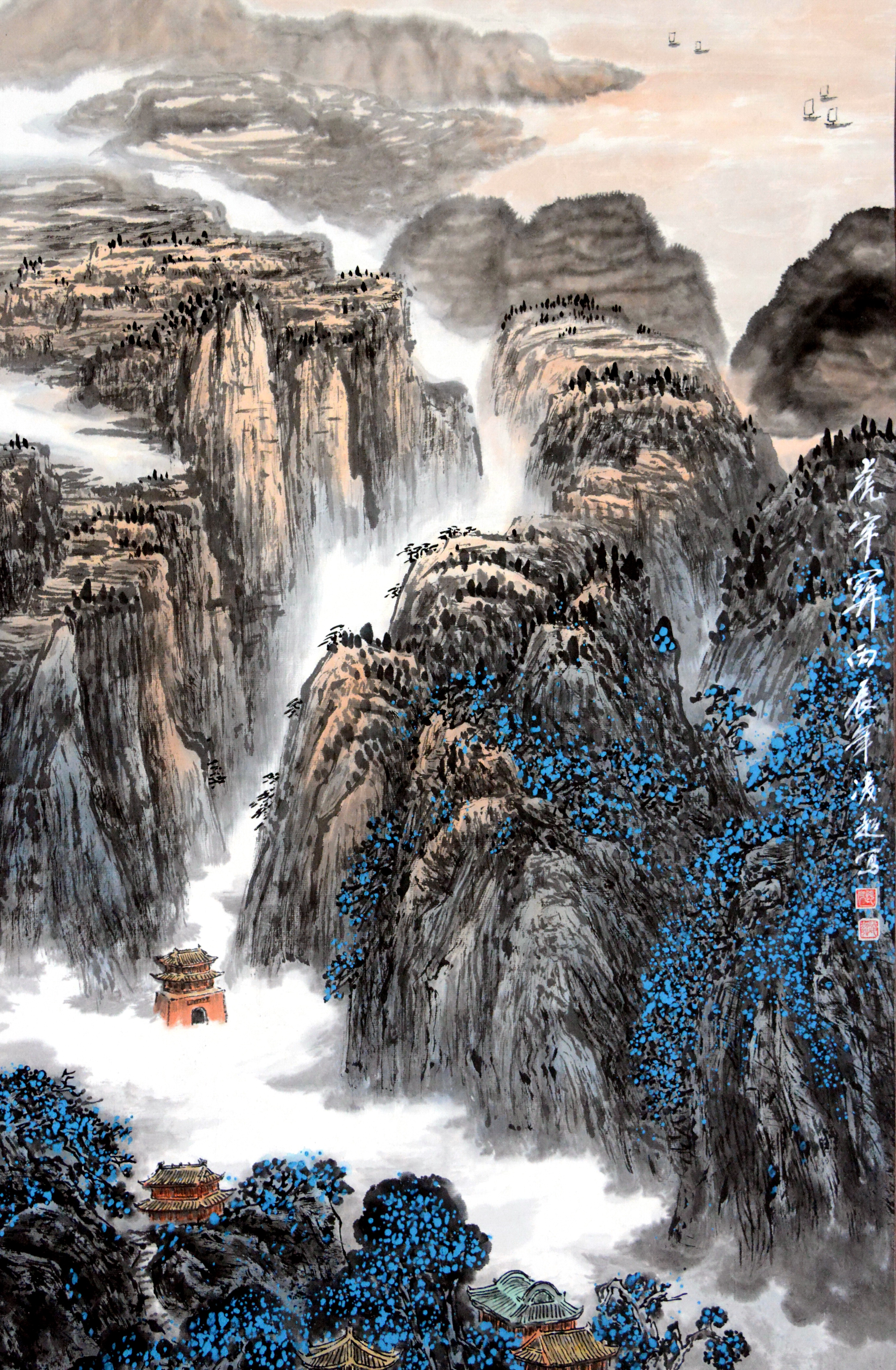 国画欣赏:张凌超作品