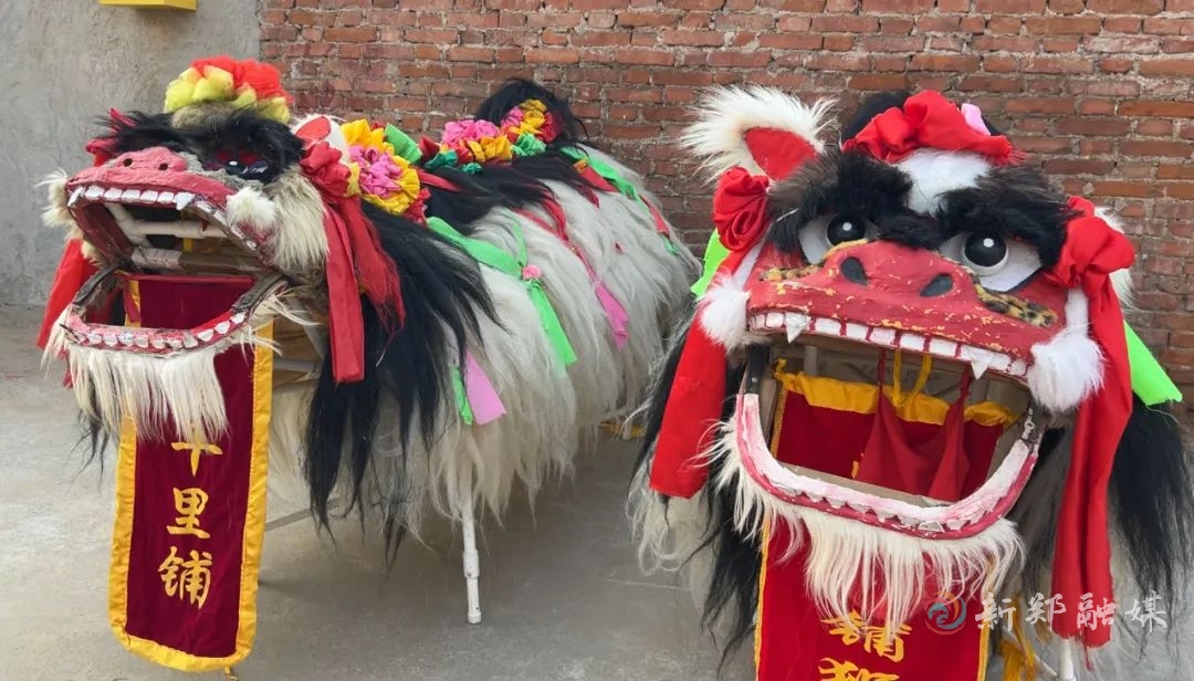 舞狮闹新春新郑这个村真热闹